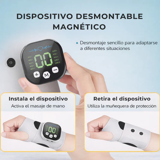 Muñequera de Masaje y Alivio para Mano