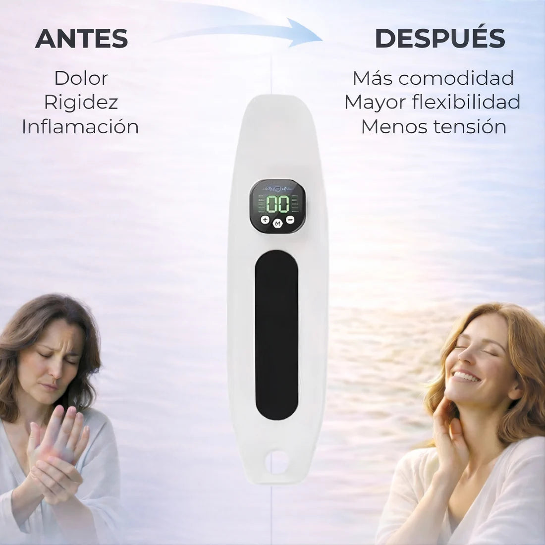 Muñequera de Masaje y Alivio para Mano